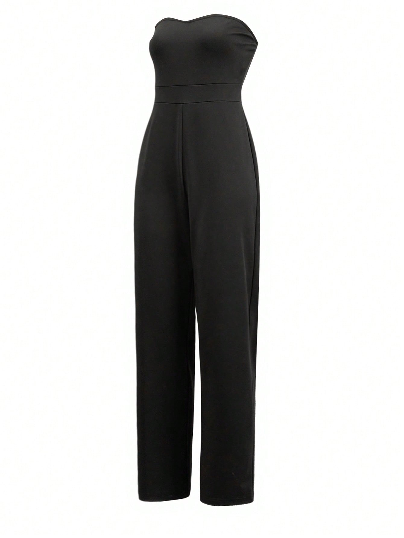 Women Black Strapless Jumpsuit - Women'S Formal Wear Jumpsuit recension och pris