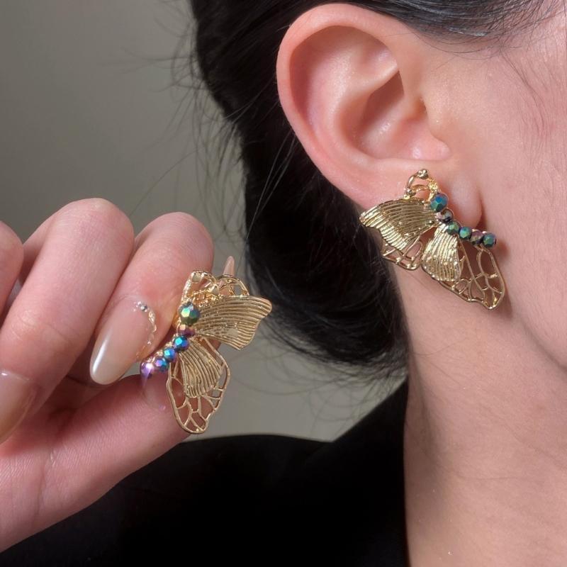 Alloy Butterfly Earrings Adorn - Women Formal Wear Options recension och pris