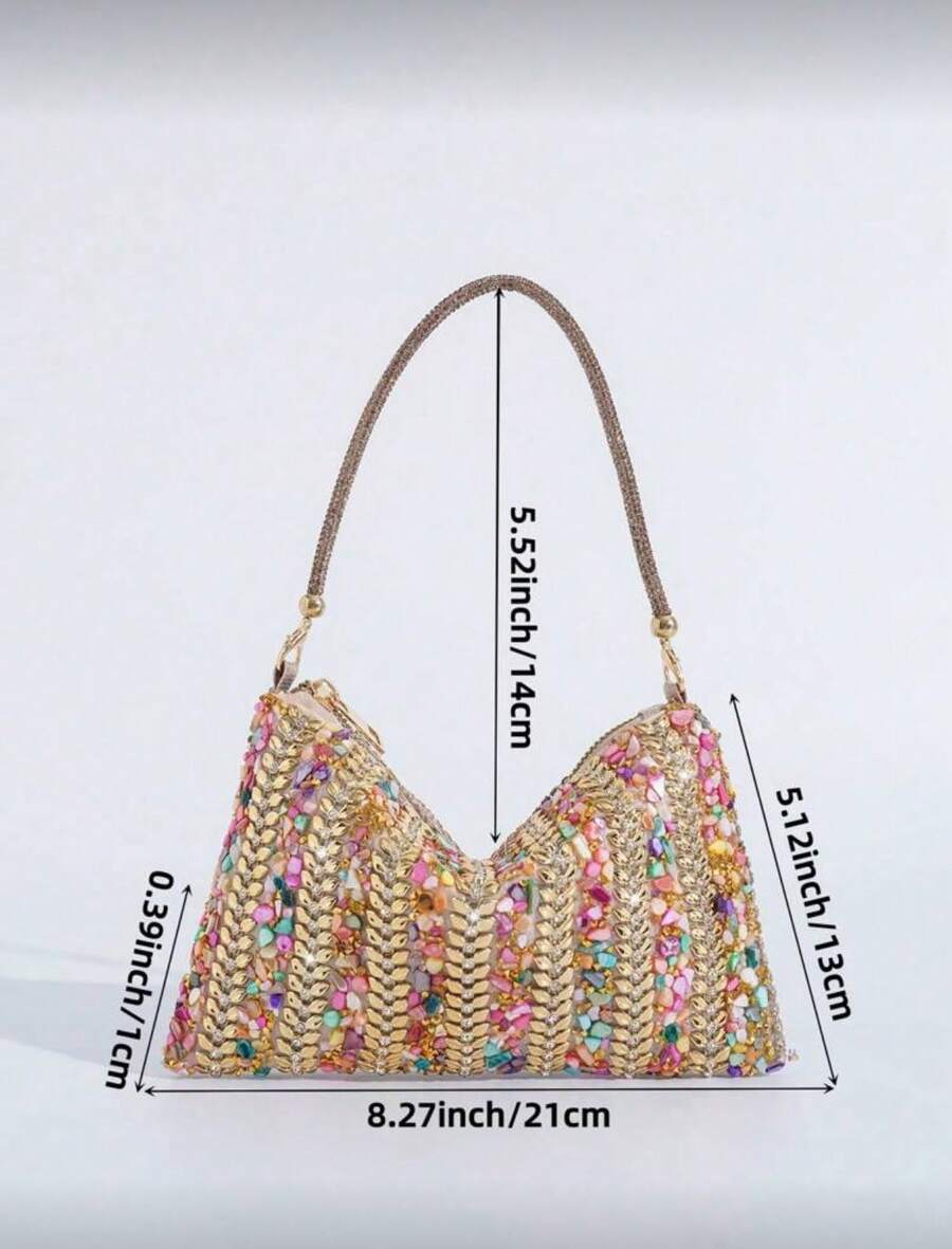 Elegant Rhinestone Clutch Hand - Women'S Elegant Formal Wear recension och pris