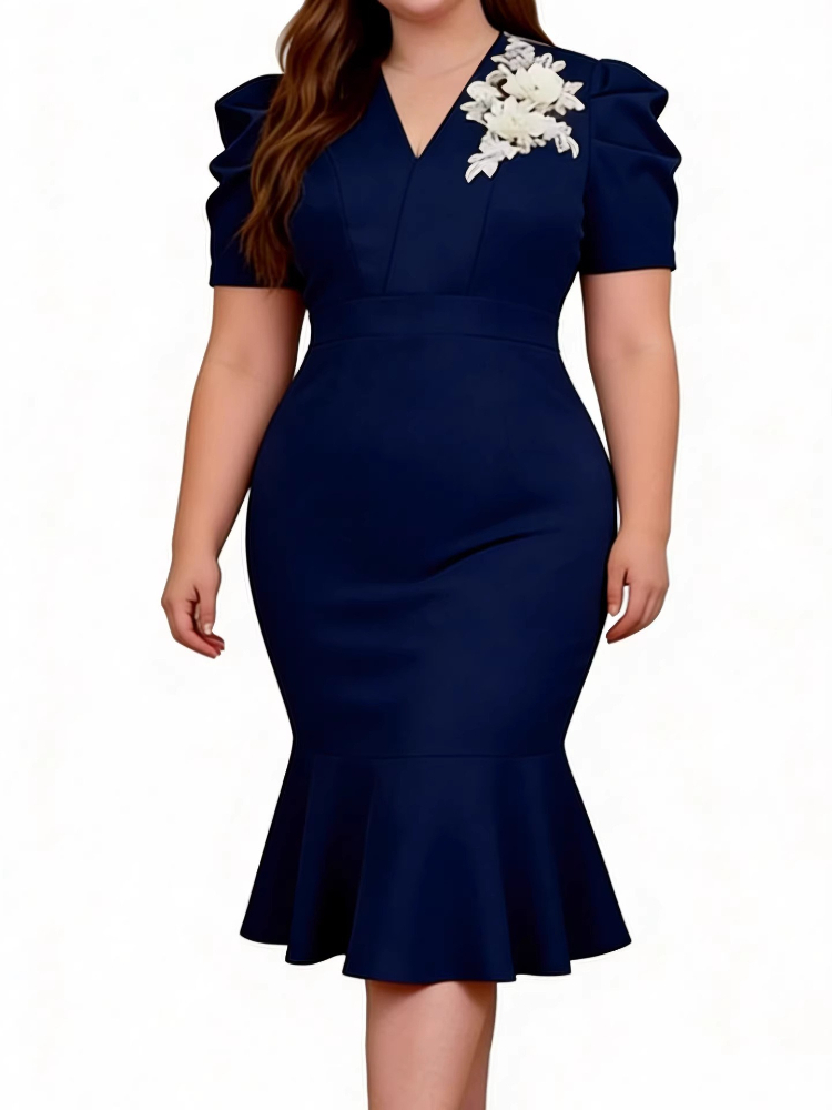 Women Dress Long Dresses Sexy  - Wrap Dress Work recension och pris