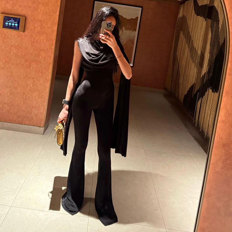 Black Women Jumpsuit Sexy Slee - Women'S Formal Wear Jumpsuit recension och pris