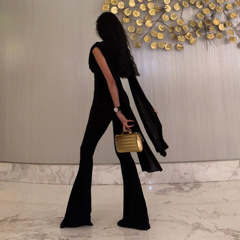 Black Women Jumpsuit Sexy Slee - Women'S Formal Wear Jumpsuit recension och pris