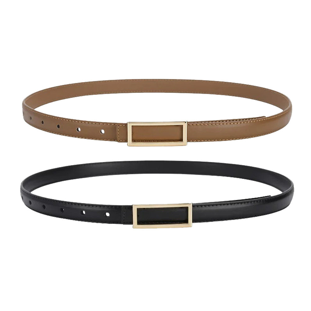 2Pcs Summer PU Thin Waist Belt - Women Formal Wear With Jeans recension och pris