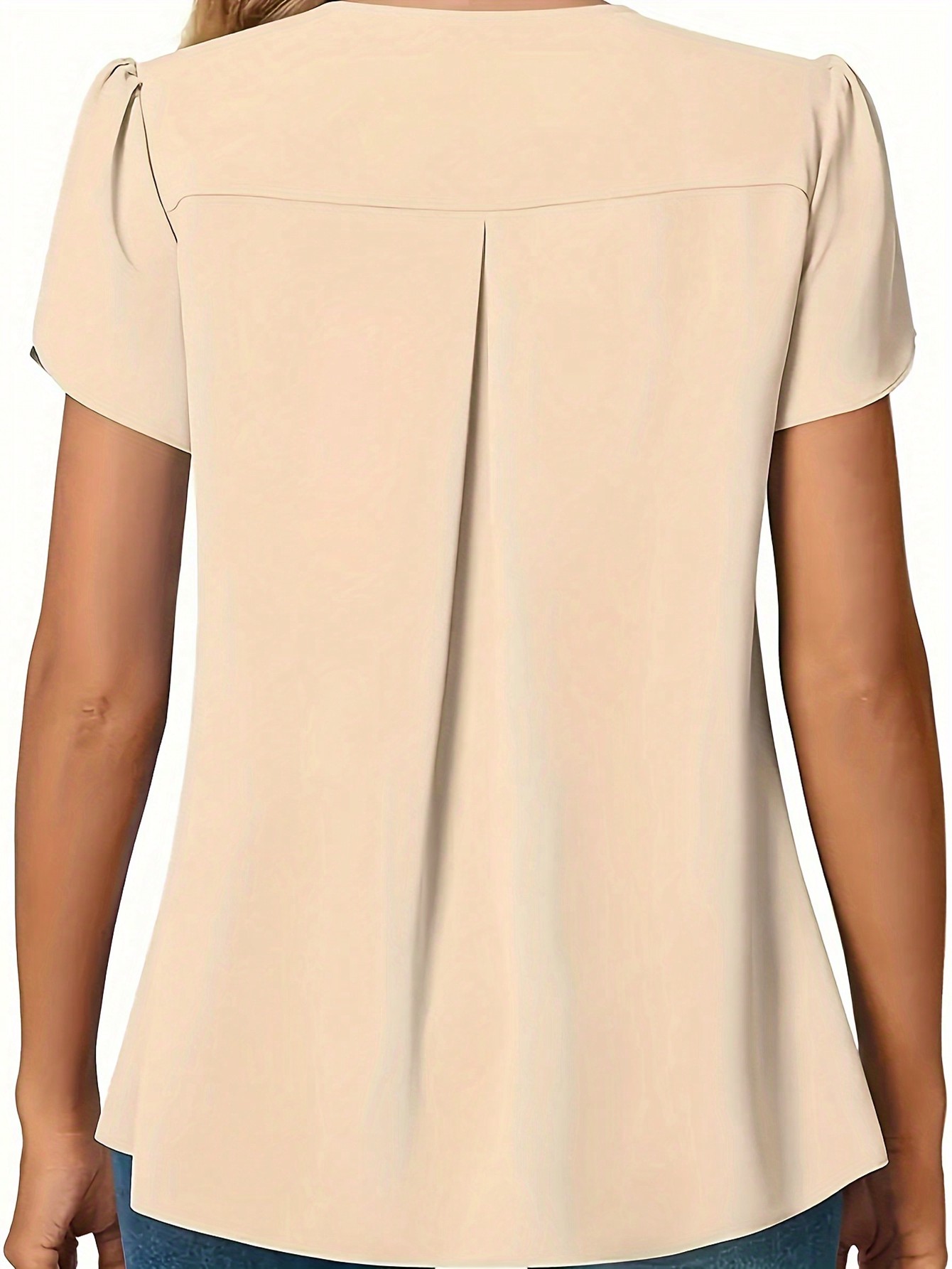 Plus Size 0XL-5XL Women V-neck - Women'S Formal Wear Blouse recension och pris