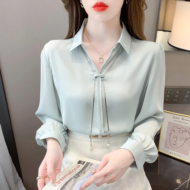 Elegant Office Chiffon Blouses - Women'S Formal Wear Blouse recension och pris