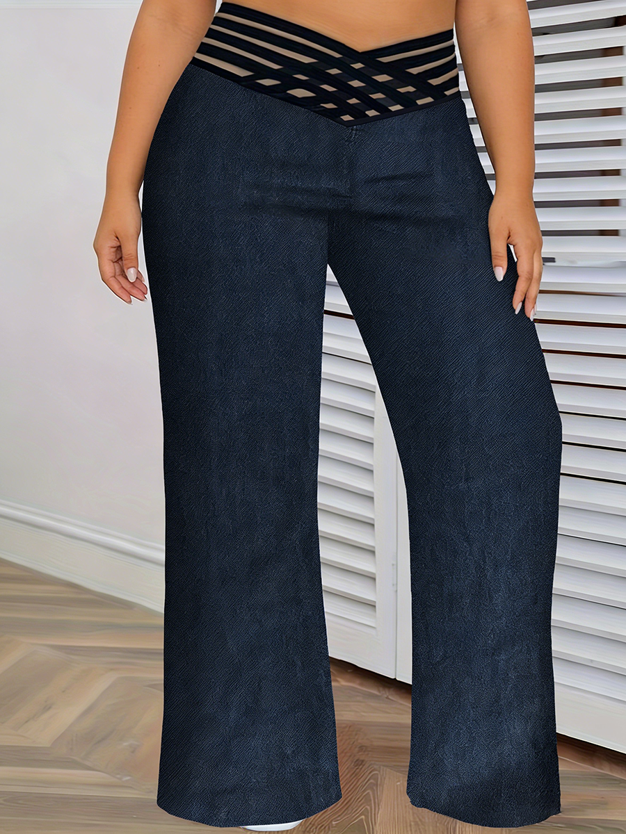 Plus Size Women's Jeans High W - Formal Wear For Women Xl recension och pris