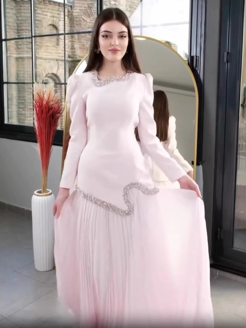 Modphy Fashion Evening Dress P - Formal Dress Female recension och pris