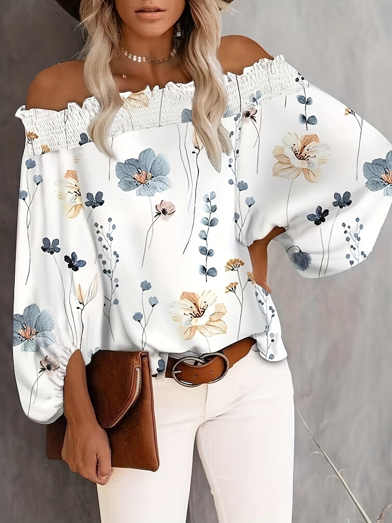 Plus Size New Women's Casual F - Women'S Formal Wear Blouse recension och pris