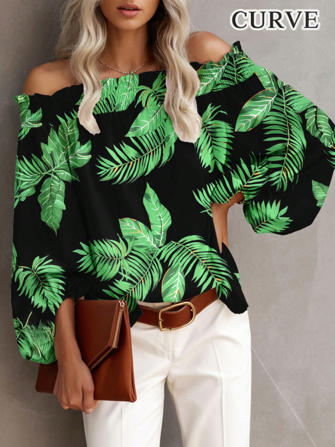 Plus Size New Women's Casual F - Women'S Formal Wear Blouse recension och pris