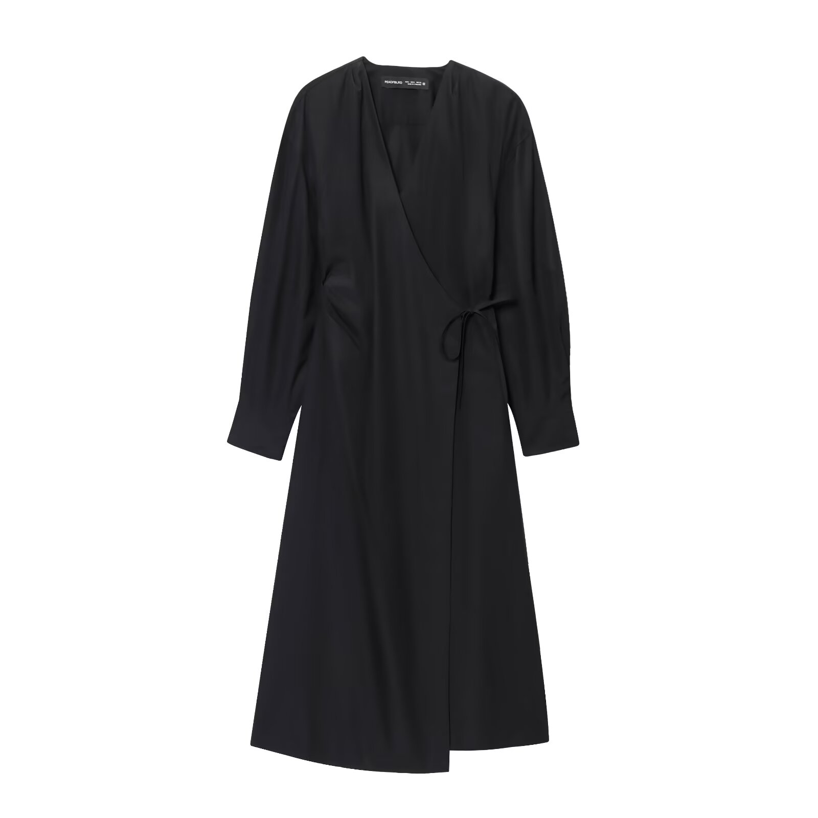BSAY casual big shirt dresses  - Wrap Dress Work recension och pris