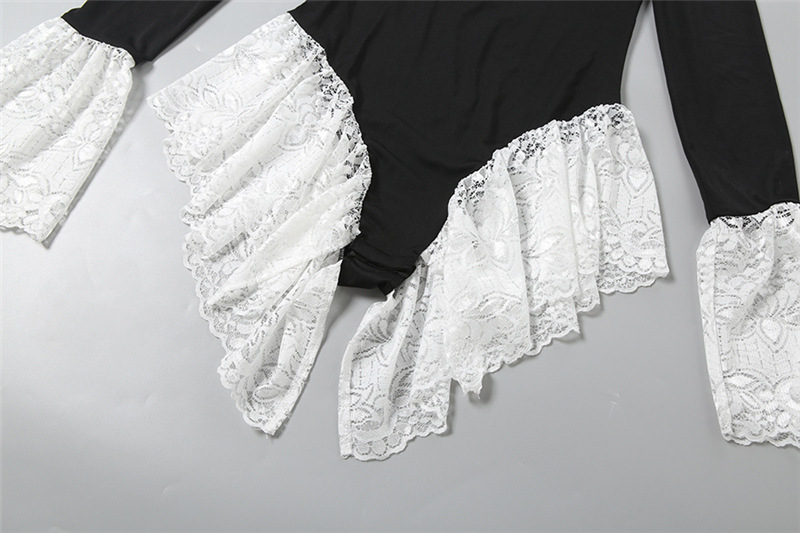 Black White Lace Women Jumpsui - Women'S Formal Wear Jumpsuit recension och pris