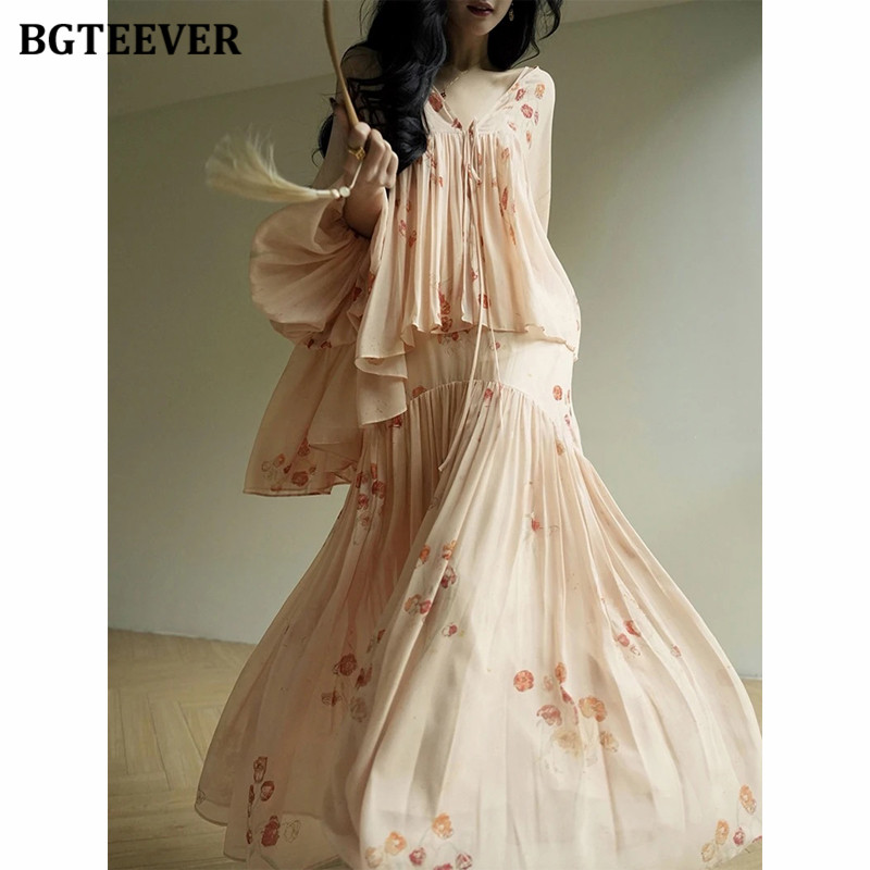 BGTEEVER Vintage Loose Female  - Women'S Formal Wear Blouse recension och pris