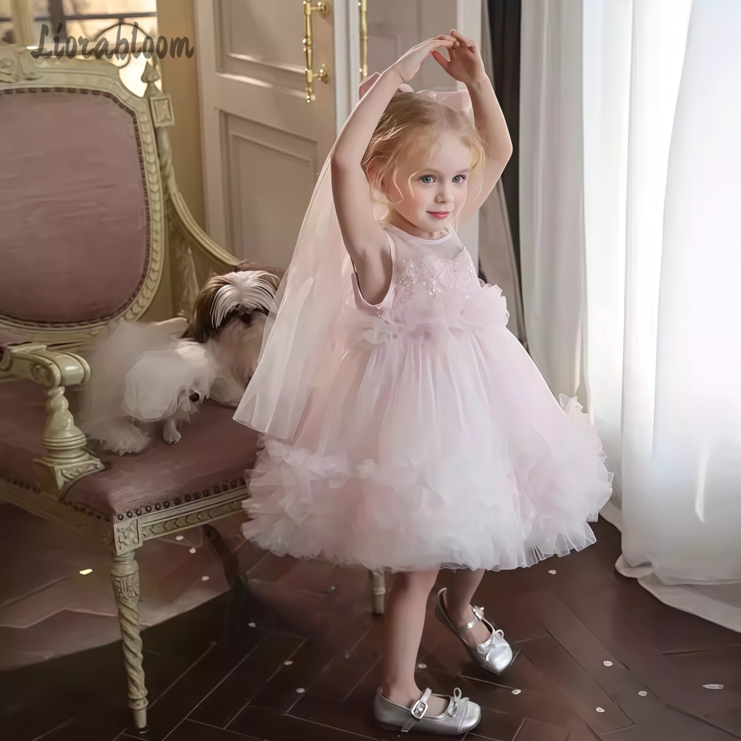 Girls' Tulle Gown Layered Skir - Women'S Formal Wear For Girls recension och pris
