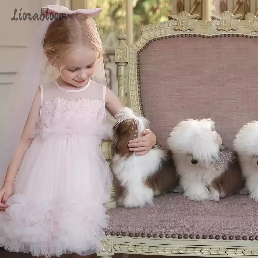 Girls' Tulle Gown Layered Skir - Women'S Formal Wear For Girls recension och pris