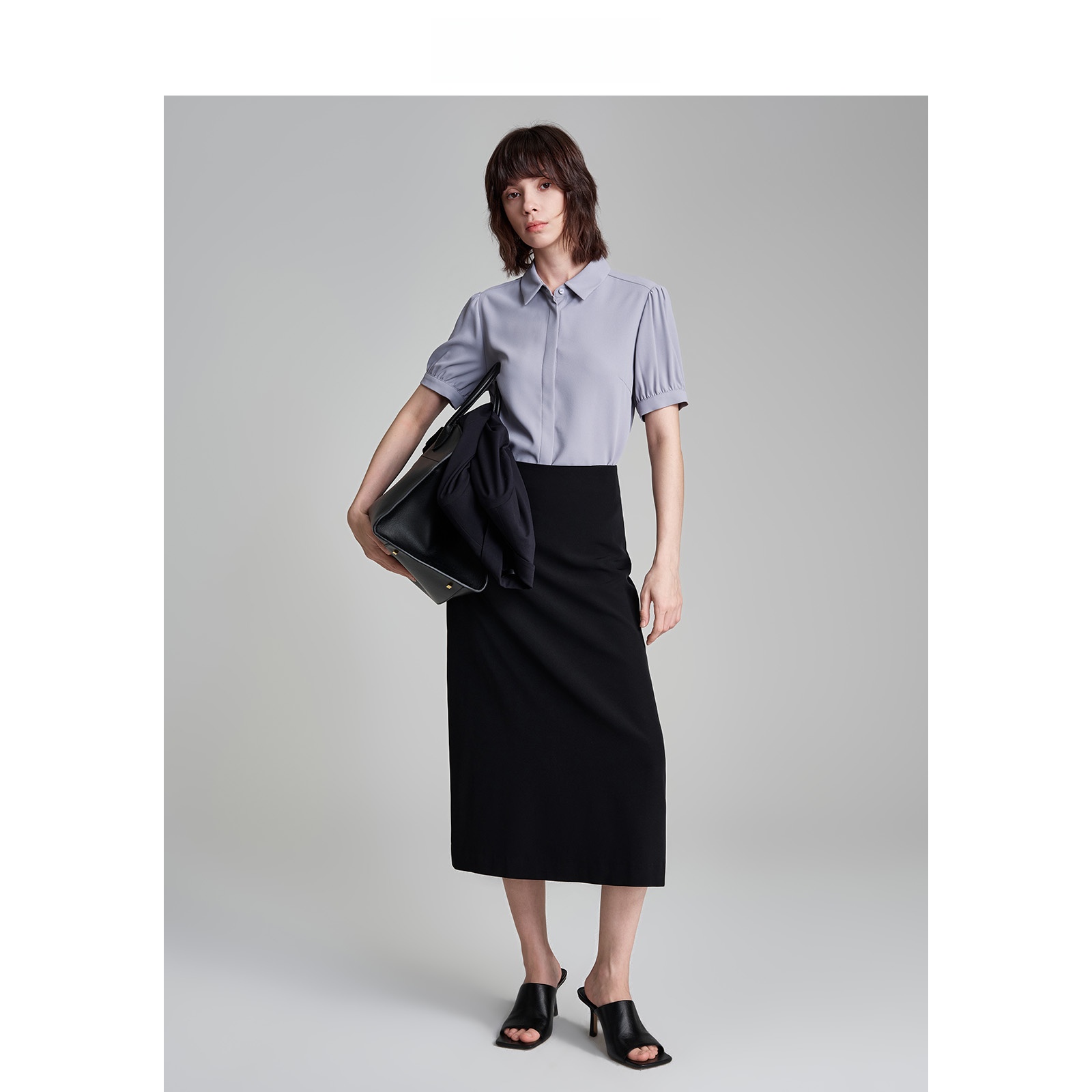 LeLenth Casual Short Sleeve Ch - Women Formal Wear For Interview recension och pris