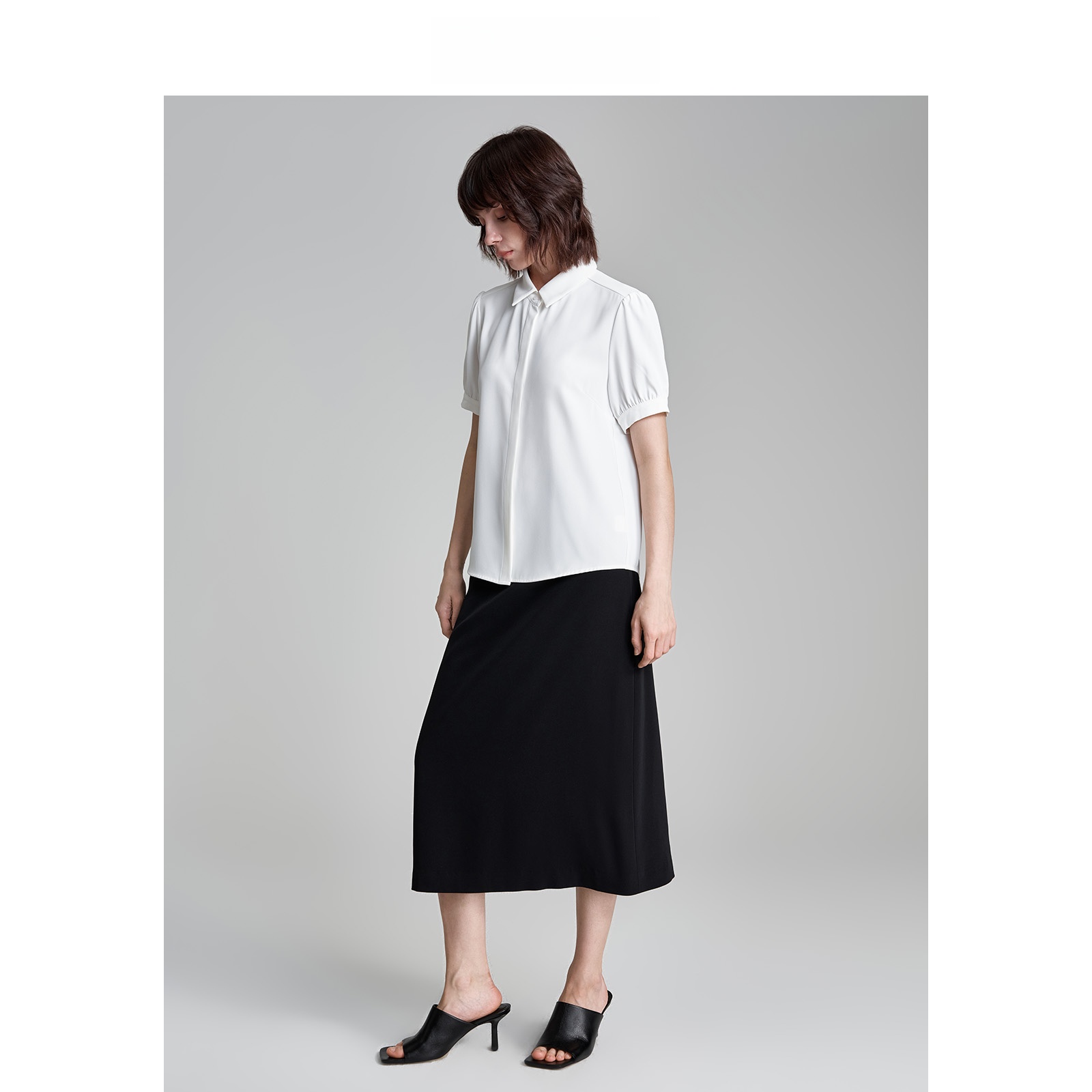 LeLenth Casual Short Sleeve Ch - Women Formal Wear For Interview recension och pris