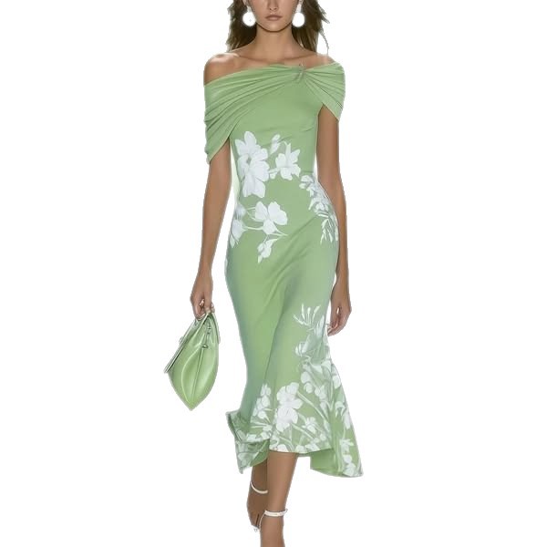 Fashion Floral Print Dress Sex - Wrap Dress Work recension och pris