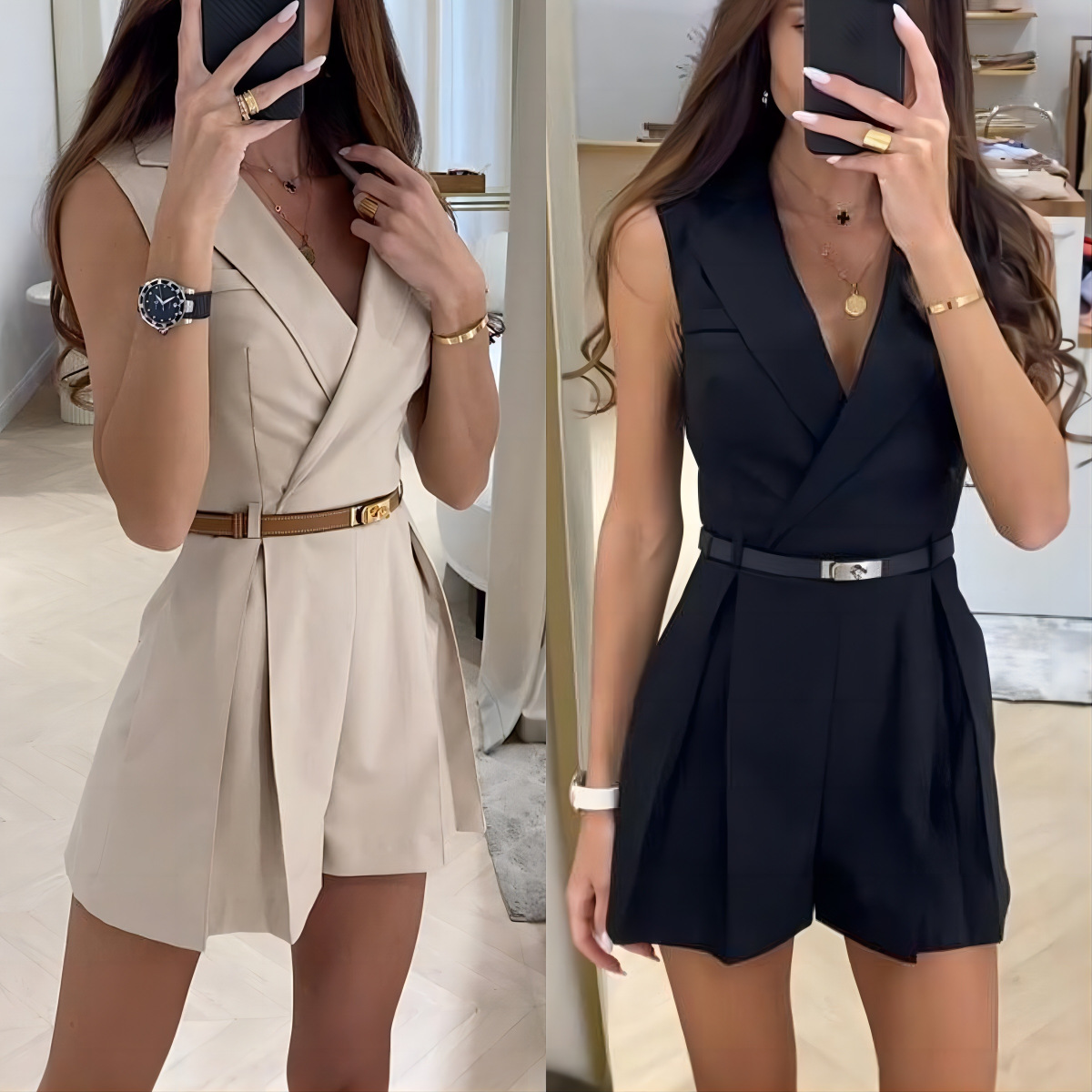 2025 Elegant Blazer Jumpsuit f - Women'S Formal Wear Jumpsuit recension och pris