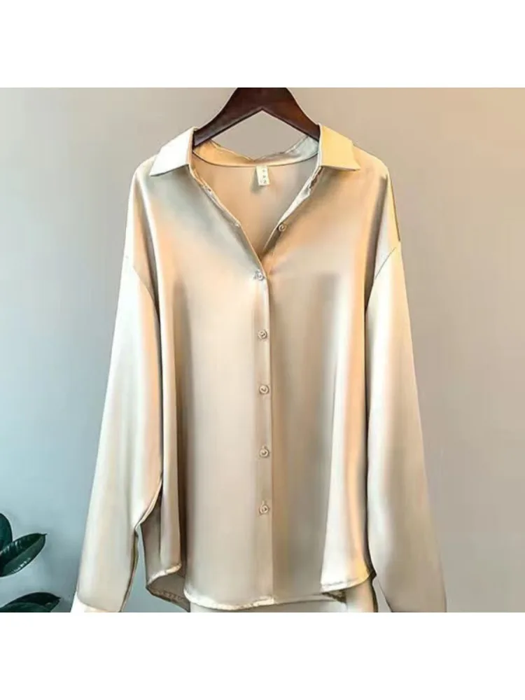 Plus Size Casual Women Silk Sh - Women'S Formal Wear Blouse recension och pris