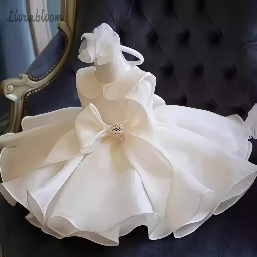 White Pearl Embellished Dress  - Women'S Formal Wear For Girls recension och pris