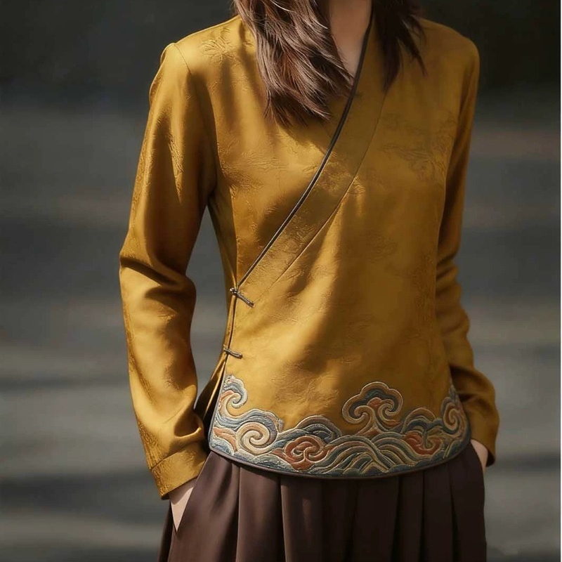 Chinese Style Women's Blouses  - Women'S Formal Wear Blouse recension och pris
