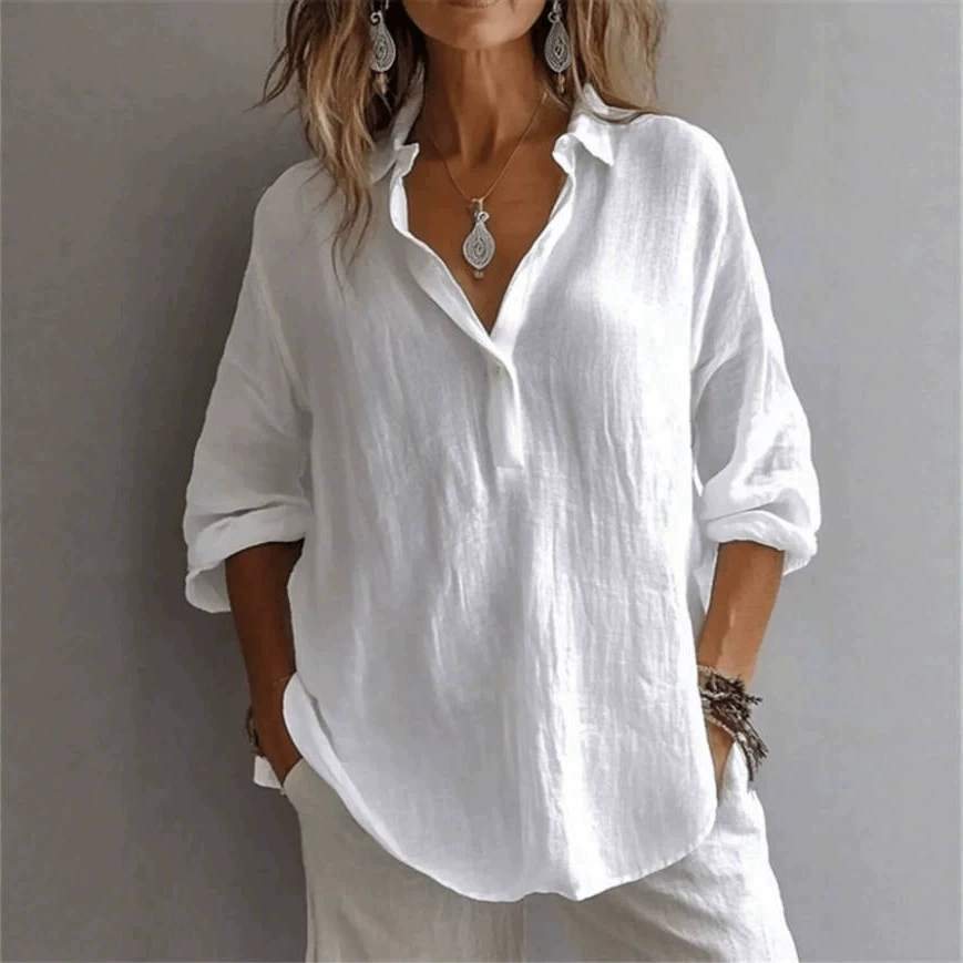 2026 New Summer Women's White  - Women'S Formal Wear Blouse recension och pris