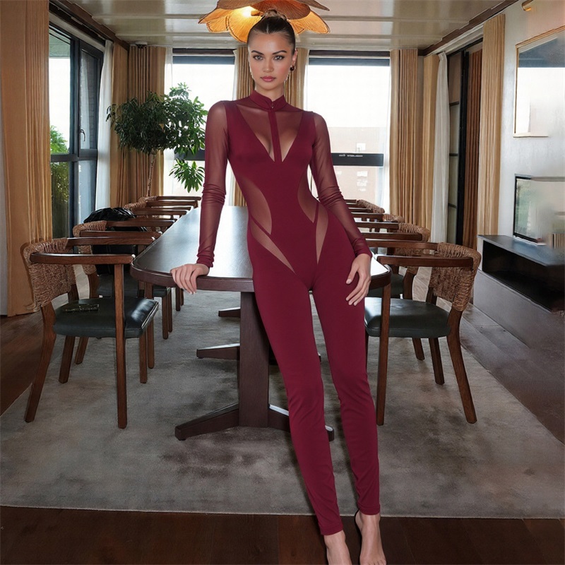 Sexy Black Women Jumpsuit See  - Women'S Formal Wear Jumpsuit recension och pris