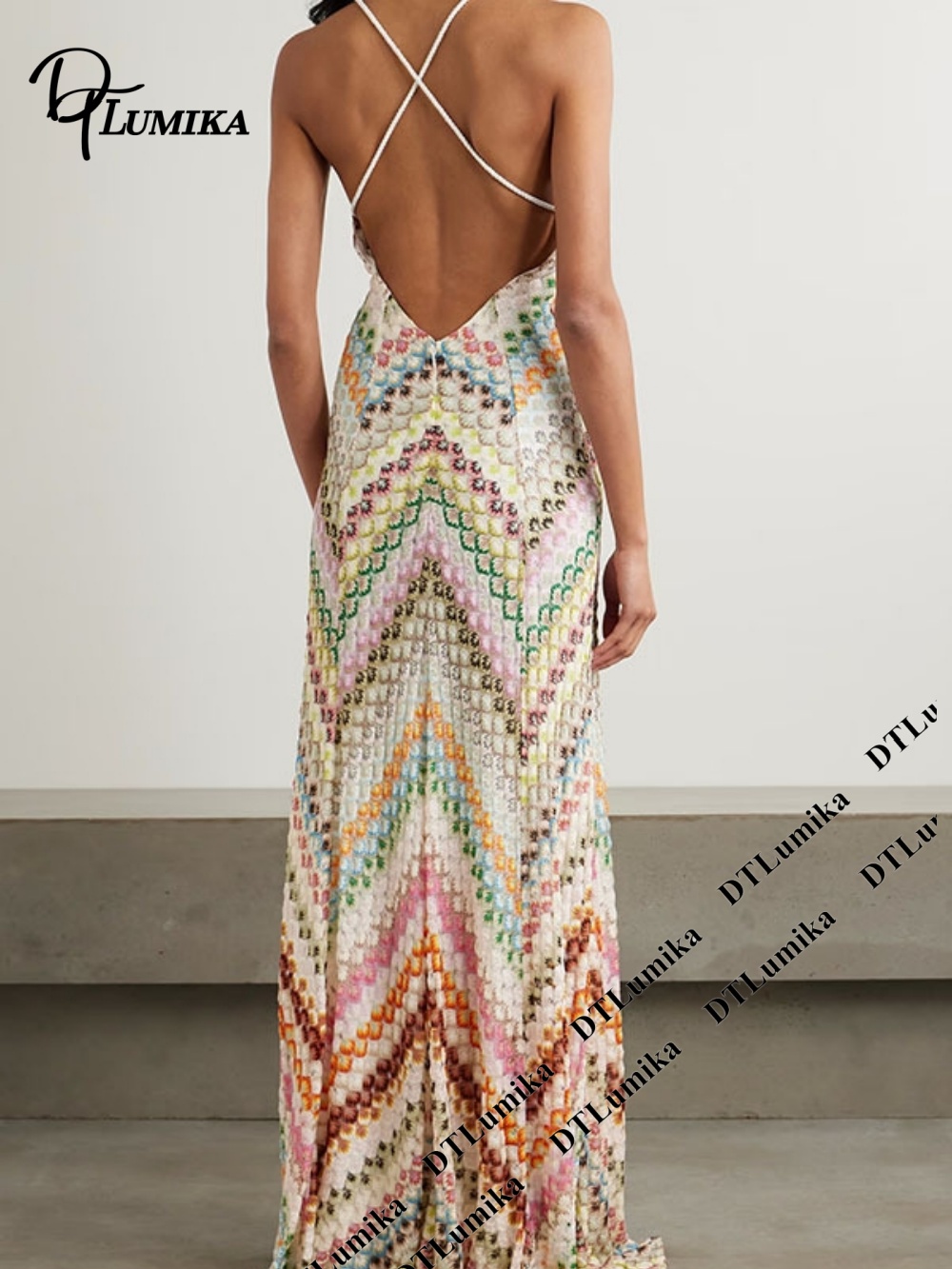 DTLumika Bohemian Print Maxi D - Women'S Formal Resort Wear recension och pris